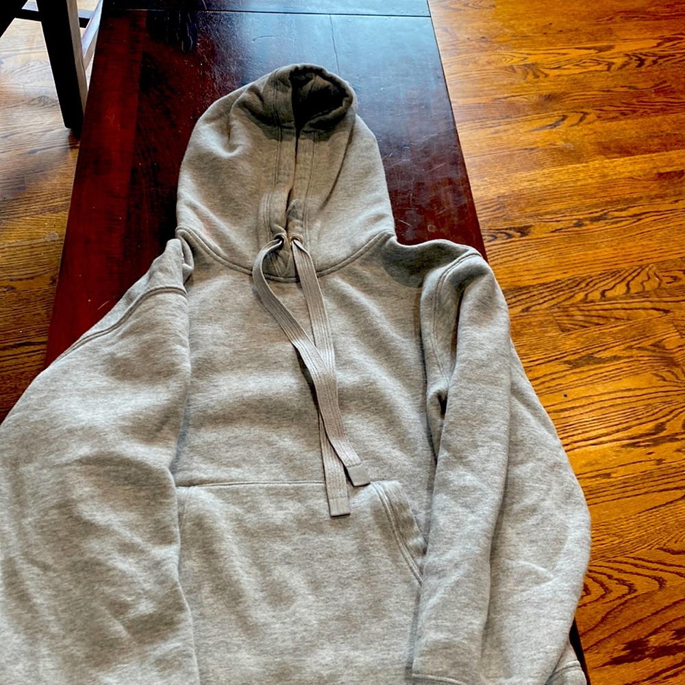 Athleta gray size small hooded sweatshirt